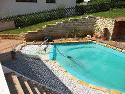 Schwimmteich Blau Schwimmteich Blau