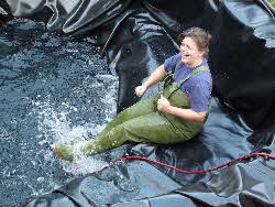 Teich füllen Teich füllen